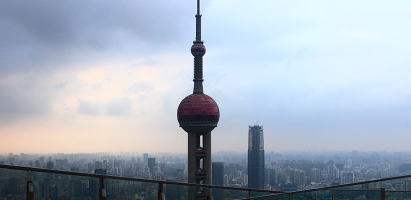 Shanghai tower view