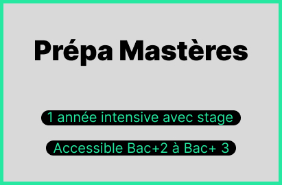 la prépa Mastère Digital