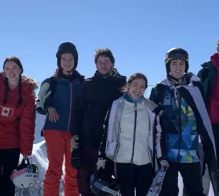 Les étudiants d'HETIC font du ski !!