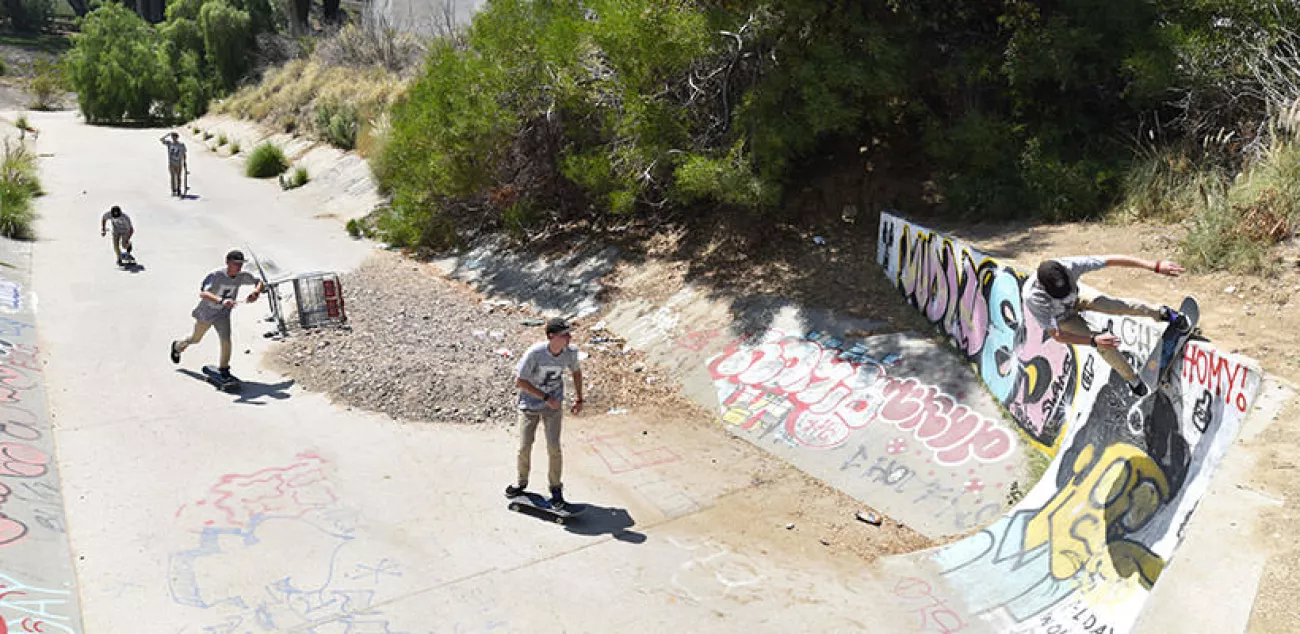 Un week-end passé au skatepark