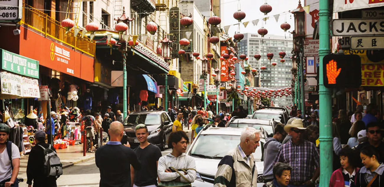 Se promener dans China Town