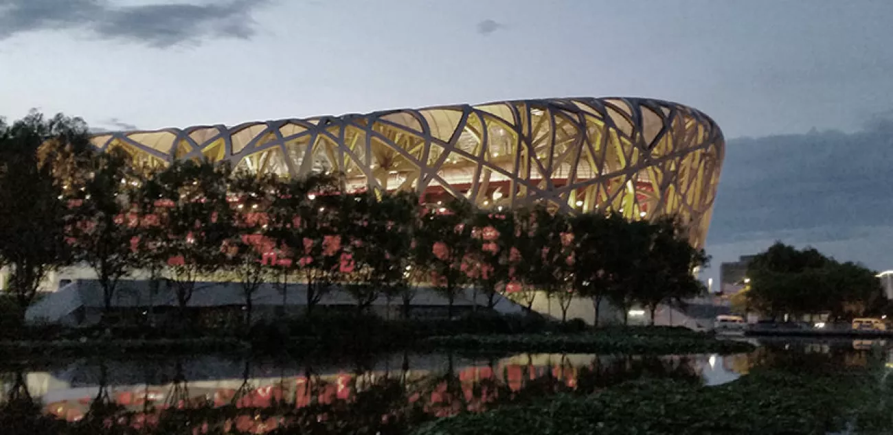 Le stade Olympique : Le nid d’oiseau